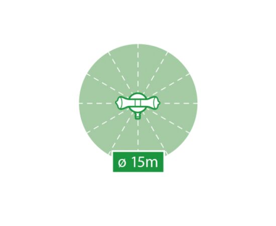 Дождеватель HoZelock круговой 177 м2 (7082), изображение 3 Дождеватель HoZelock круговой 177 м2 (7082), изображение 3