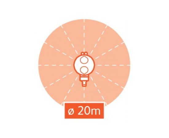 Дождеватель HoZelock круговой 314 м2 Pro (7086), изображение 5