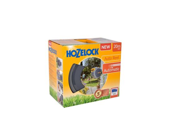 Шланг для поливу HoZelock з автоматичною катушкою d12,5мм 20м і 2м+4 конектори (10613), зображення 6 Шланг для поливу HoZelock з автоматичною катушкою d12,5мм 20м і 2м+4 конектори (10613), зображення 6