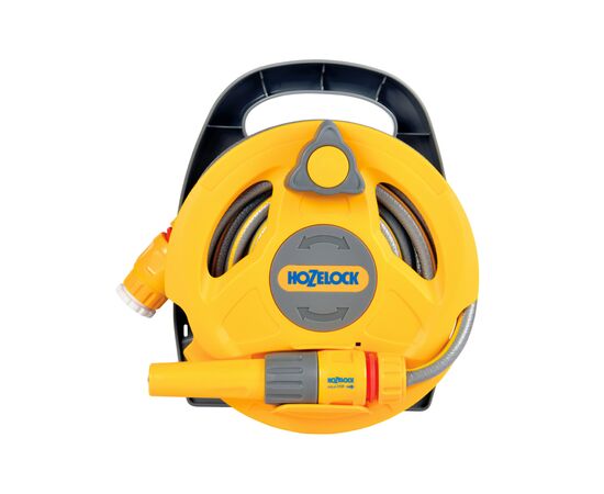 Шланг для поливу HoZelock з катушкою d12,5мм 10м+4 конектори Мікро Click & Go (10571)