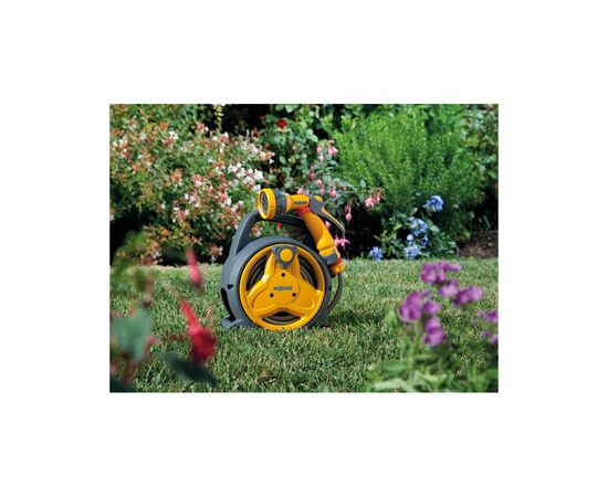 Поливочный шланг HoZelock с катушкой d7,5мм 8м и 2м+4 коннектора Мини Pico Reel (7050), изображение 3 Поливочный шланг HoZelock с катушкой d7,5мм 8м и 2м+4 коннектора Мини Pico Reel (7050), изображение 3