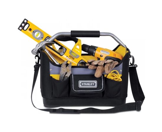 Сумка для инструмента Stanley Basic Stanley Open Tote открытая, 16" (1-96-182), изображение 6 Сумка для инструмента Stanley Basic Stanley Open Tote открытая, 16" (1-96-182), изображение 6