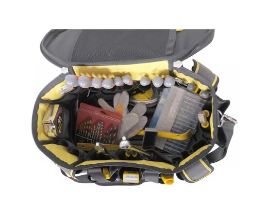 Сумка для инструмента Stanley FatMax Round Top с округлым верхом 18", 50 x 33 x 31см (FMST1-70749), изображение 5 Сумка для инструмента Stanley FatMax Round Top с округлым верхом 18", 50 x 33 x 31см (FMST1-70749), изображение 5