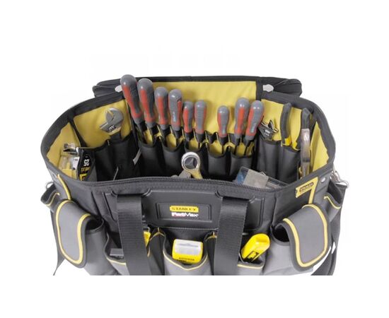 Сумка для инструмента Stanley FatMax Round Top с округлым верхом 18", 50 x 33 x 31см (FMST1-70749), изображение 6 Сумка для инструмента Stanley FatMax Round Top с округлым верхом 18", 50 x 33 x 31см (FMST1-70749), изображение 6
