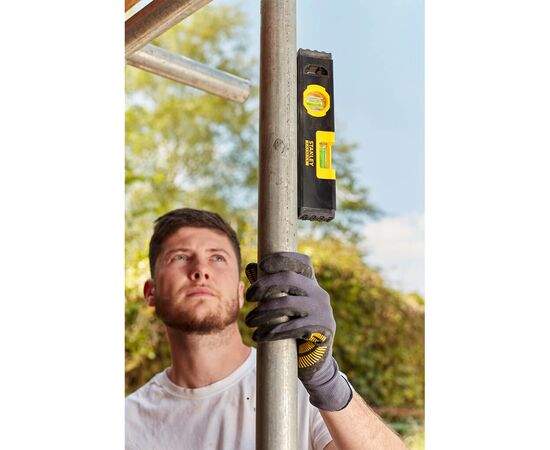 Рівень Stanley Classic Box Level TORPEDO, магнітний, алюмінієвий, 2 капс., L=230 мм (FMHT42884-1), зображення 7 Рівень Stanley Classic Box Level TORPEDO, магнітний, алюмінієвий, 2 капс., L=230 мм (FMHT42884-1), зображення 7