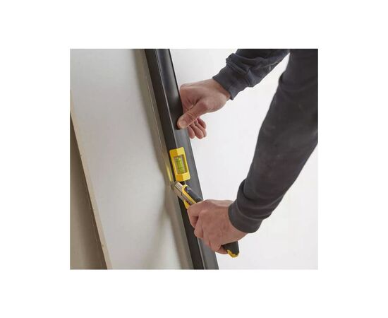 Уровень Stanley FatMax WATERFIT CLASSIC PRO, алюминиевый каркас,  L=1500 мм, 3 капс. (FMHT42560-1), изображение 3 Уровень Stanley FatMax WATERFIT CLASSIC PRO, алюминиевый каркас,  L=1500 мм, 3 капс. (FMHT42560-1), изображение 3