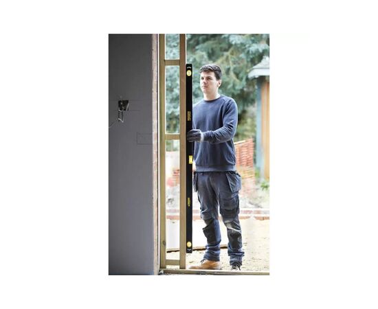 Уровень Stanley FatMax WATERFIT CLASSIC PRO, алюминиевый каркас,  L=1500 мм, 3 капс. (FMHT42560-1), изображение 5 Уровень Stanley FatMax WATERFIT CLASSIC PRO, алюминиевый каркас,  L=1500 мм, 3 капс. (FMHT42560-1), изображение 5