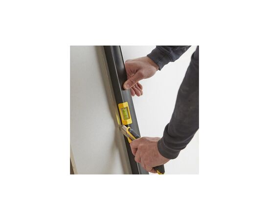 Рівень Stanley FatMax WATERFIT CLASSIC PRO, алюмінієвий каркас L=1800 мм, 3 капс. (FMHT42561-1), зображення 3 Рівень Stanley FatMax WATERFIT CLASSIC PRO, алюмінієвий каркас L=1800 мм, 3 капс. (FMHT42561-1), зображення 3