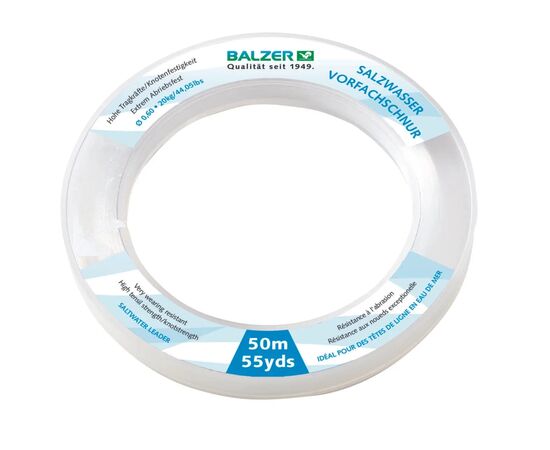 Волосінь Balzer Saltwater Leader 0,5 мм 50 м (12591 050)