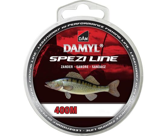 Леска DAM Damyl Spezi Line Zander 400 м 0.30 мм 7.7 кг Light Grey (66635)