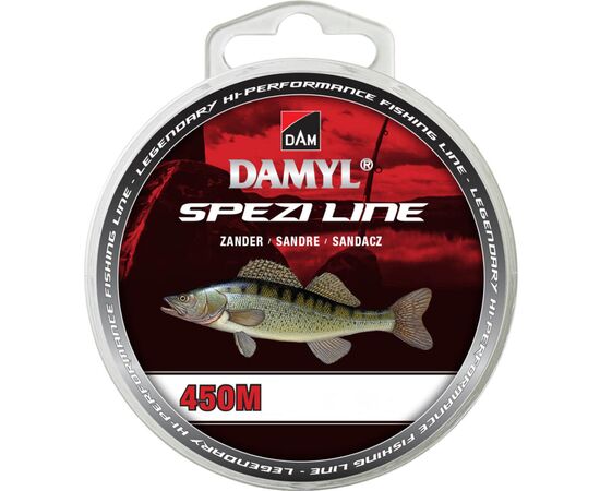 Леска DAM Damyl Spezi Line Zander 450 м 0.28 мм 6.7 кг Light Grey (66634)
