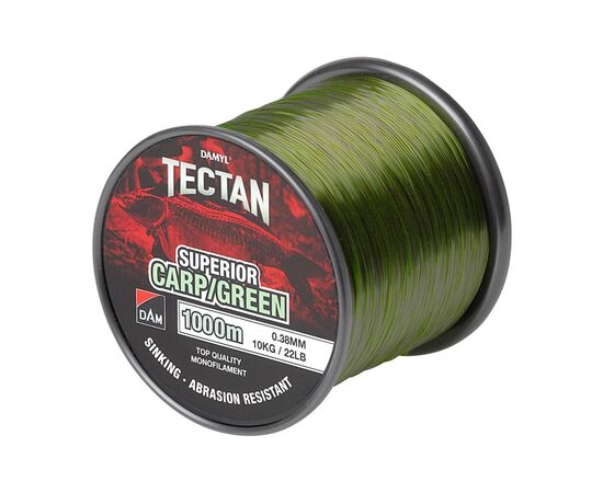 Волосінь DAM Damyl Tectan Carp 1000 м 0,38 мм 10,0 кг Green (66285)