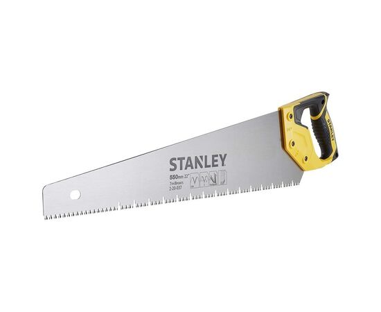 Ножовка Stanley Jet-Cut, по гипсокартону, длина 550мм. (2-20-037), изображение 2 Ножовка Stanley Jet-Cut, по гипсокартону, длина 550мм. (2-20-037), изображение 2