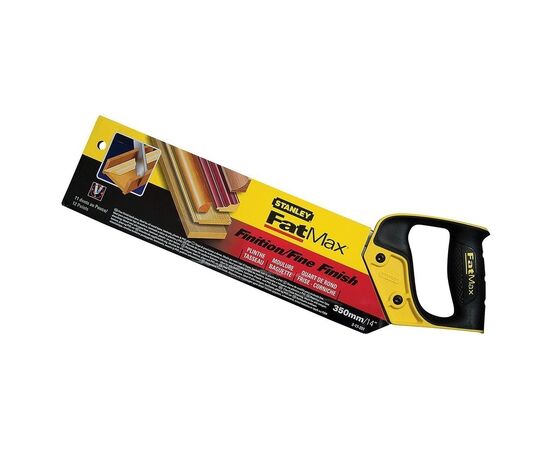 Ножовка Stanley FatMax с обушком, 350мм, 11 зубьев JETCUT HP на дюйм. (2-17-201), изображение 4 Ножовка Stanley FatMax с обушком, 350мм, 11 зубьев JETCUT HP на дюйм. (2-17-201), изображение 4