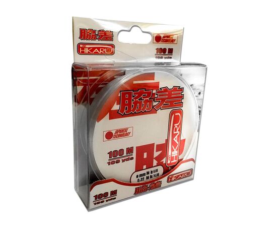 Леска Lineaeffe Hikaru 100 м 0.14 мм 3,30 кг Clear (3001614/GOL)