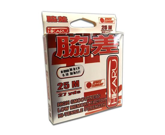 Леска Lineaeffe Hikaru 25 м 0.22 мм 6.65 кг Clear (3001522/GOL)