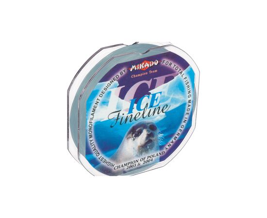 Волосінь Mikado Fineline Ice 30 м 0,12 мм 2,1 кг Grey (ZJD-012-P)
