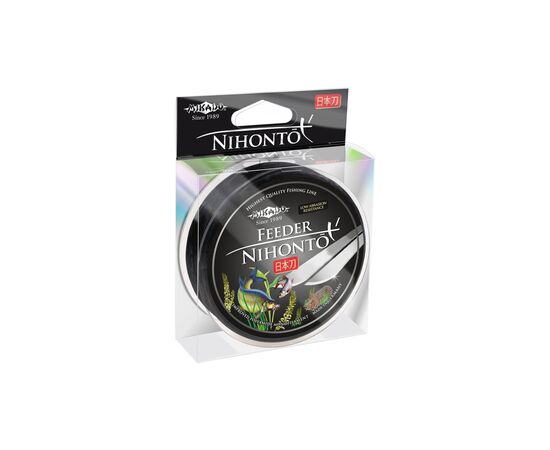 Леска Mikado Nihonto Feeder 150 м 0,18 мм 4,95 кг Black (ZNF-018)