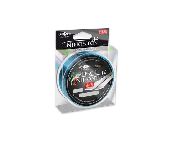 Леска Mikado Nihonto Perch 150 м 0,24 мм 7,75 кг Blue (ZNP-024)