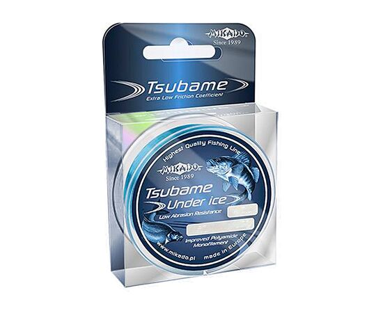 Волосінь Mikado Tsubame Under Ice 30 м 0,12 мм 2,4 кг Light Blue (ZTU-012)