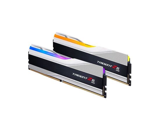 Модуль памяти для компьютера DDR5 32GB (2x16GB) 6600 Trident Z5 RGB Silver G.Skill (F5-6600J3440G16GX2-TZ5RS), изображение 2 Модуль памяти для компьютера DDR5 32GB (2x16GB) 6600 Trident Z5 RGB Silver G.Skill (F5-6600J3440G16GX2-TZ5RS), изображение 2