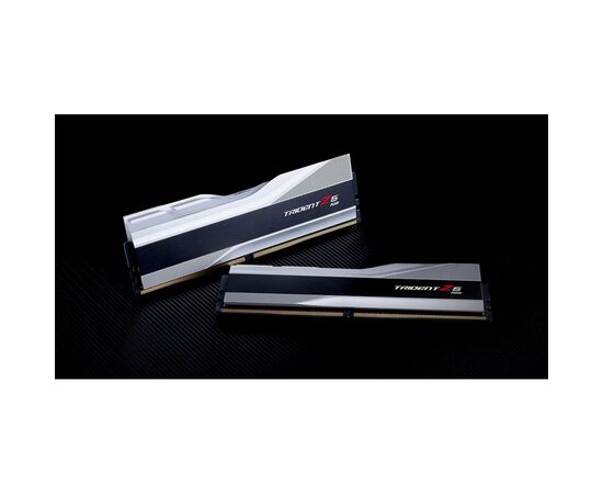 Модуль памяти для компьютера DDR5 32GB (2x16GB) 6800 Trident Z5 RGB Silver G.Skill (F5-6800J3445G16GX2-TZ5RS), изображение 6 Модуль памяти для компьютера DDR5 32GB (2x16GB) 6800 Trident Z5 RGB Silver G.Skill (F5-6800J3445G16GX2-TZ5RS), изображение 6