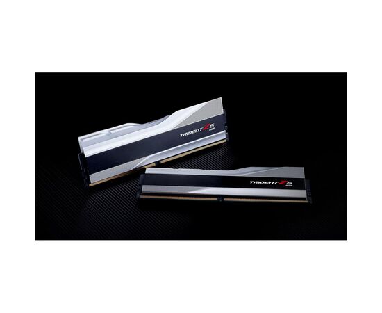 Модуль памяти для компьютера DDR5 64GB (2x32GB) 6000 Trident Z5 RGB Silver G.Skill (F5-6000J3238G32GX2-TZ5RS), изображение 5 Модуль памяти для компьютера DDR5 64GB (2x32GB) 6000 Trident Z5 RGB Silver G.Skill (F5-6000J3238G32GX2-TZ5RS), изображение 5
