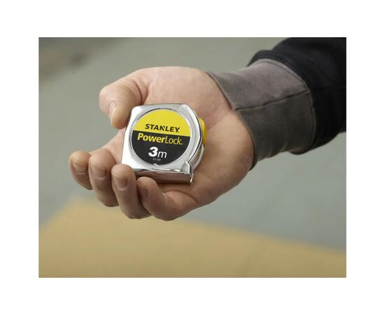Рулетка Stanley Powerlock, 3м х 12,7 мм (0-33-238), зображення 3