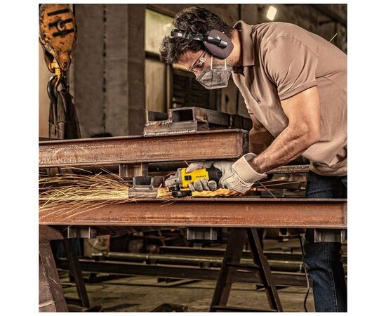 Шлифовальная машина Stanley 750 Вт, d=125 мм,12000об/мин (SG7125), изображение 5 Шлифовальная машина Stanley 750 Вт, d=125 мм,12000об/мин (SG7125), изображение 5