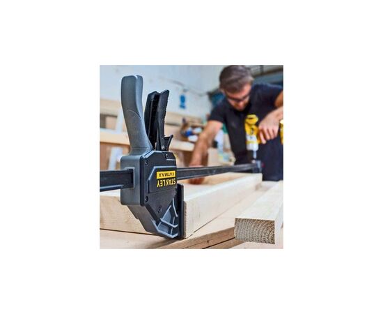 Струбцина Stanley FatMax XL триггерная (быстрозажимная), 600мм (FMHT0-83240), изображение 7 Струбцина Stanley FatMax XL триггерная (быстрозажимная), 600мм (FMHT0-83240), изображение 7