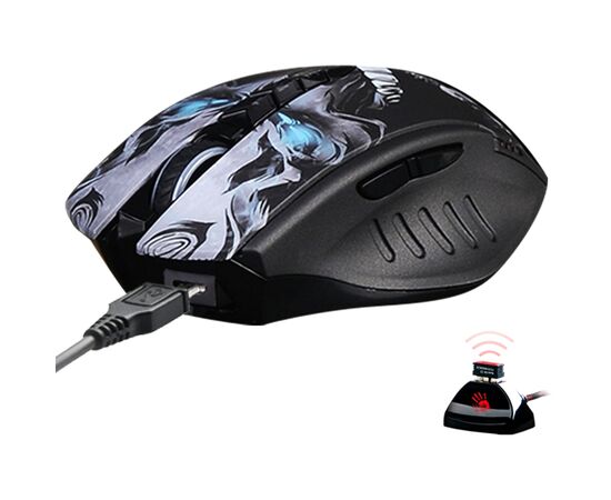 Мишка A4Tech Bloody R80 Plus Wireless Skull (Bloody R80 Plus Skull), зображення 3 Мишка A4Tech Bloody R80 Plus Wireless Skull (Bloody R80 Plus Skull), зображення 3