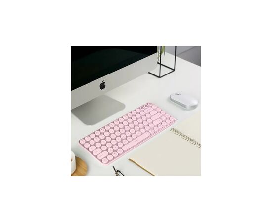 Клавіатура Xiaomi MiiiW AIR85 Bluetooth/Wireless Pink (AIR85 Pink), зображення 3 Клавіатура Xiaomi MiiiW AIR85 Bluetooth/Wireless Pink (AIR85 Pink), зображення 3