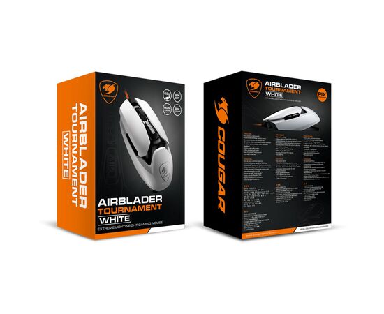 Мышка Cougar AirBlader Tournament USB White (AirBlader Tournament White), изображение 9 Мышка Cougar AirBlader Tournament USB White (AirBlader Tournament White), изображение 9
