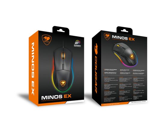 Мышка Cougar Minos EX USB Black (Minos EX Black), изображение 8 Мышка Cougar Minos EX USB Black (Minos EX Black), изображение 8