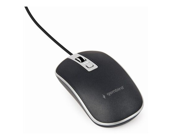Мишка Gembird MUS-4B-06-BS USB Black-Gray (MUS-4B-06-BS), зображення 2 Мишка Gembird MUS-4B-06-BS USB Black-Gray (MUS-4B-06-BS), зображення 2