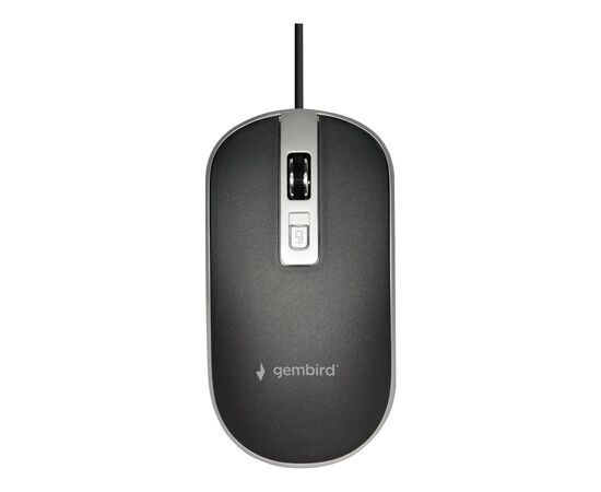 Мышка Gembird MUS-4B-06-BS USB Black-Gray (MUS-4B-06-BS)