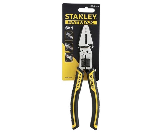 Плоскогубцы Stanley FatMax 6-in-1 (FMHT0-75469), изображение 2 Плоскогубцы Stanley FatMax 6-in-1 (FMHT0-75469), изображение 2