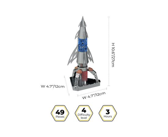 Конструктор Metal Time коллекционная модель Ad Astra (MT050), изображение 2 Конструктор Metal Time коллекционная модель Ad Astra (MT050), изображение 2