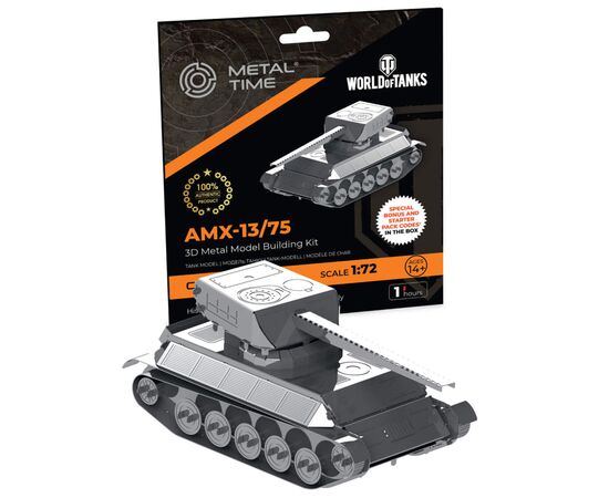 Конструктор Metal Time коллекционная модель AMX-13/75 (MT068)