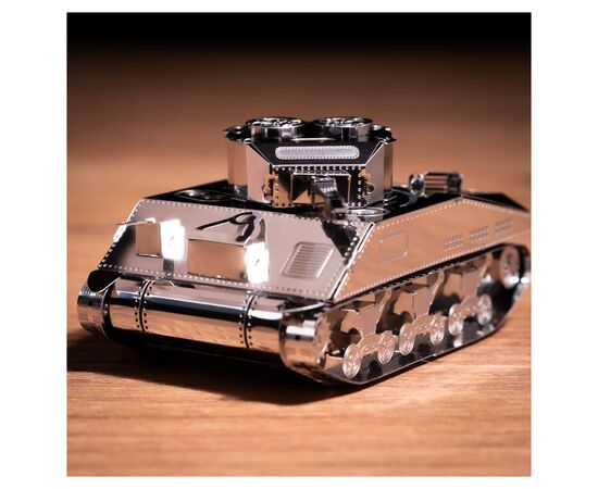 Конструктор Metal Time коллекционная модель M4 Sherman (MT070), изображение 6 Конструктор Metal Time коллекционная модель M4 Sherman (MT070), изображение 6