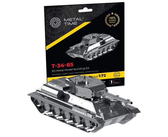 Конструктор Metal Time коллекционная модель T-34/85 (MT071)