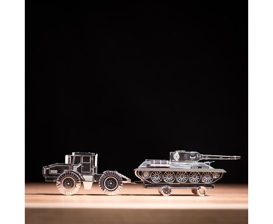 Конструктор Metal Time коллекционная модель Tractor Slobozhanets (MT074), изображение 3 Конструктор Metal Time коллекционная модель Tractor Slobozhanets (MT074), изображение 3