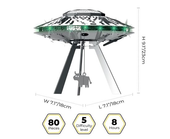 Конструктор Metal Time коллекционная модель Stellar Raiders (MT051), изображение 2 Конструктор Metal Time коллекционная модель Stellar Raiders (MT051), изображение 2