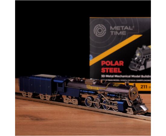 Конструктор Metal Time коллекционная модель Polar Steel color (MT052), изображение 7 Конструктор Metal Time коллекционная модель Polar Steel color (MT052), изображение 7