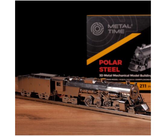 Конструктор Metal Time коллекционная модель Polar Steel (MT052ST), изображение 8 Конструктор Metal Time коллекционная модель Polar Steel (MT052ST), изображение 8