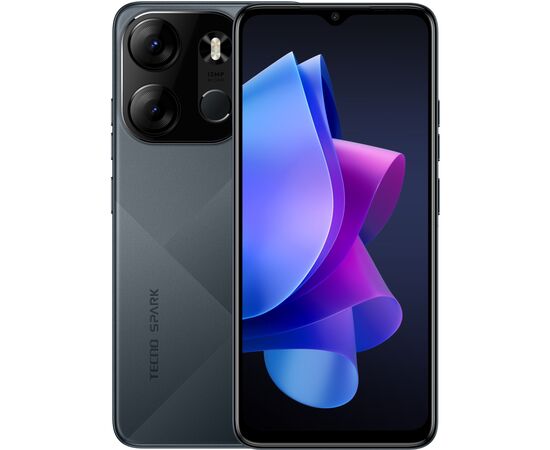 Мобильный телефон Tecno BF7n (Spark Go 2023 3/64Gb) Endless Black (4895180796296)