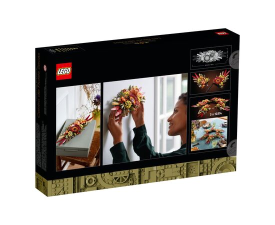 Конструктор LEGO Icons Ікебана з сухоцвітів 812 деталей (10314), зображення 9 Конструктор LEGO Icons Ікебана з сухоцвітів 812 деталей (10314), зображення 9