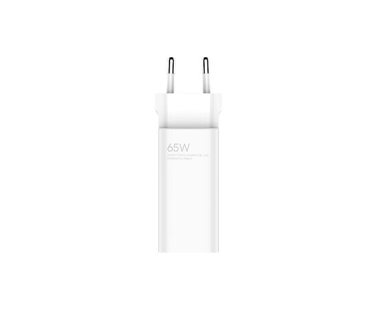 Зарядное устройство Xiaomi 65W GaN 1A1C (BHR5515GL) white (882420), изображение 3 Зарядное устройство Xiaomi 65W GaN 1A1C (BHR5515GL) white (882420), изображение 3