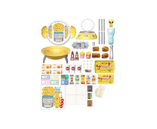 Ігровий набір Mountainking Космічна тарілка Фастфуд (6337379), зображення 2 Ігровий набір Mountainking Космічна тарілка Фастфуд (6337379), зображення 2