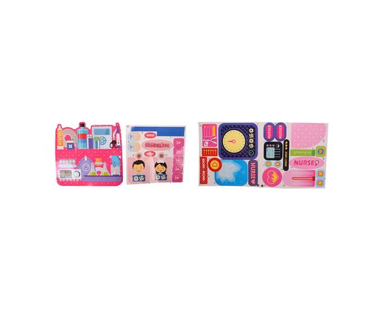 Игровой набор A-Toys Доктор: стетоскоп, шприц, молоточек, грелка, рюкзак 25, 5 х 13 х 25 см (8113AP), изображение 2 Игровой набор A-Toys Доктор: стетоскоп, шприц, молоточек, грелка, рюкзак 25, 5 х 13 х 25 см (8113AP), изображение 2
